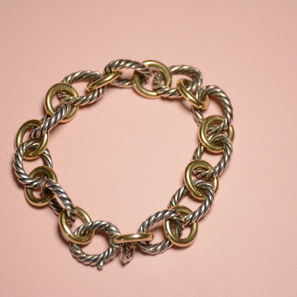 David Yurman Oval Link Chain Bracelet - Picture 2 of 9